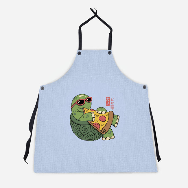 Pizza Turtle-unisex kitchen apron-vp021