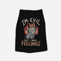 I'm Evil But I Have Feelings-cat basic pet tank-eduely