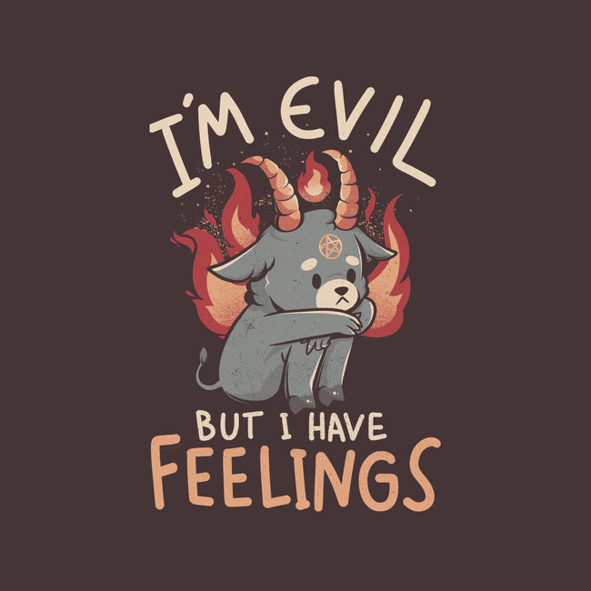 I'm Evil But I Have Feelings-none adjustable tote-eduely