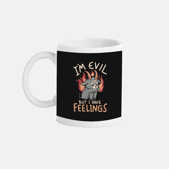 I'm Evil But I Have Feelings-none glossy mug-eduely