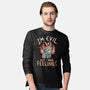 I'm Evil But I Have Feelings-mens long sleeved tee-eduely