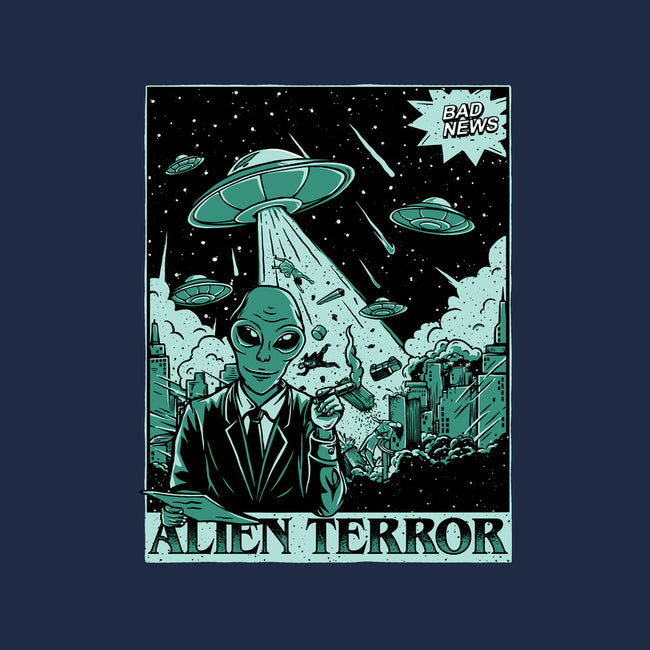 Alien Attacks The City-none memory foam bath mat-Slikfreakdesign