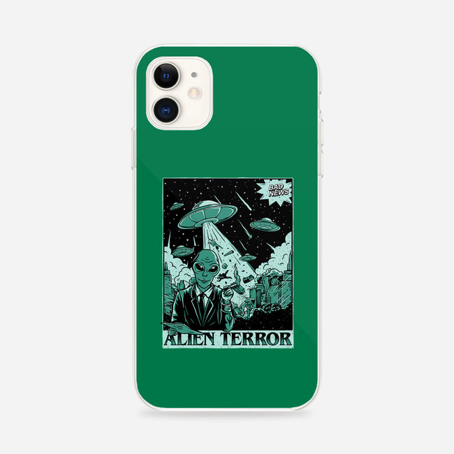 Alien Attacks The City-iphone snap phone case-Slikfreakdesign