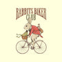 Rabbits Biker Club-none glossy sticker-Mike Koubou