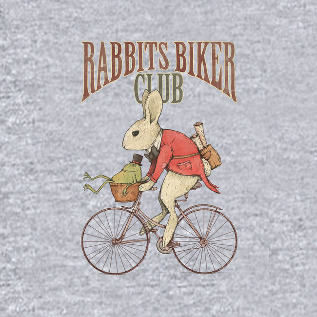 Rabbits Biker Club-baby basic tee-Mike Koubou
