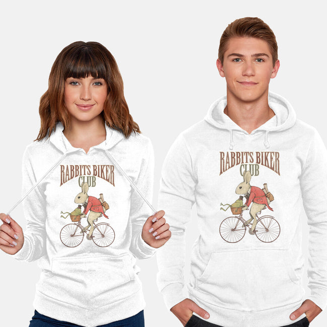 Rabbits Biker Club-unisex pullover sweatshirt-Mike Koubou