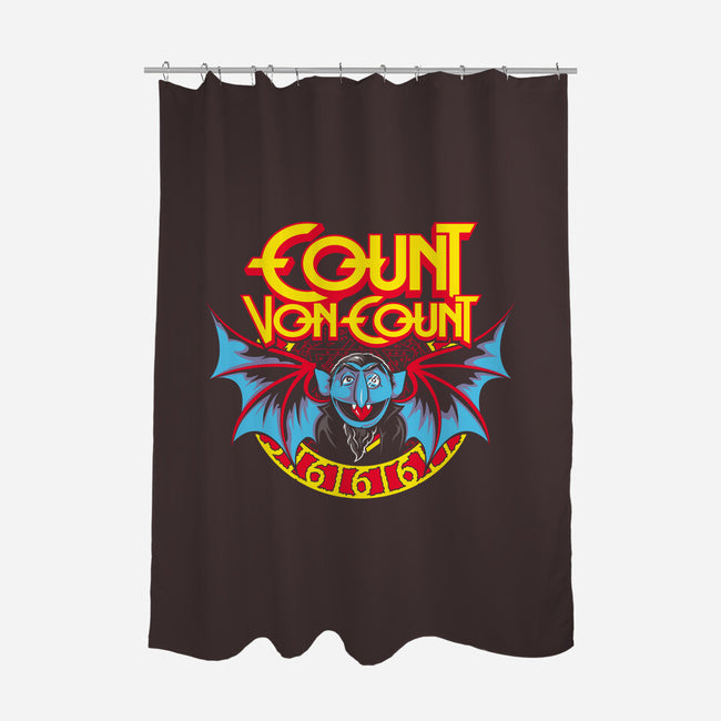 The Count-none polyester shower curtain-CappO