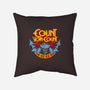The Count-none removable cover w insert throw pillow-CappO