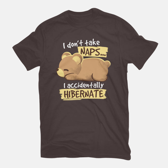 Bear Takes Naps-womens basic tee-NemiMakeit