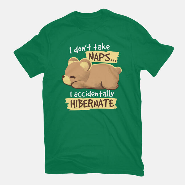 Bear Takes Naps-womens basic tee-NemiMakeit