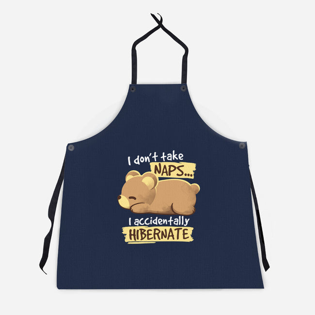 Bear Takes Naps-unisex kitchen apron-NemiMakeit