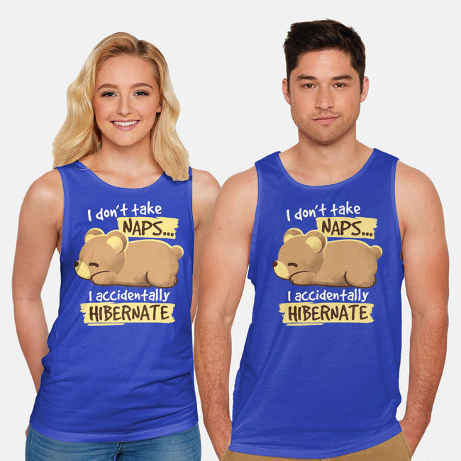 Bear Takes Naps-unisex basic tank-NemiMakeit