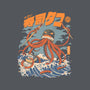 Black The Tako Sushi-none removable cover w insert throw pillow-ilustrata