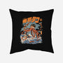 Black The Tako Sushi-none removable cover w insert throw pillow-ilustrata