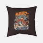 Black The Tako Sushi-none removable cover w insert throw pillow-ilustrata