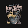 Leave Me Alone Potion-none removable cover w insert throw pillow-eduely