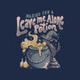 Leave Me Alone Potion-none polyester shower curtain-eduely