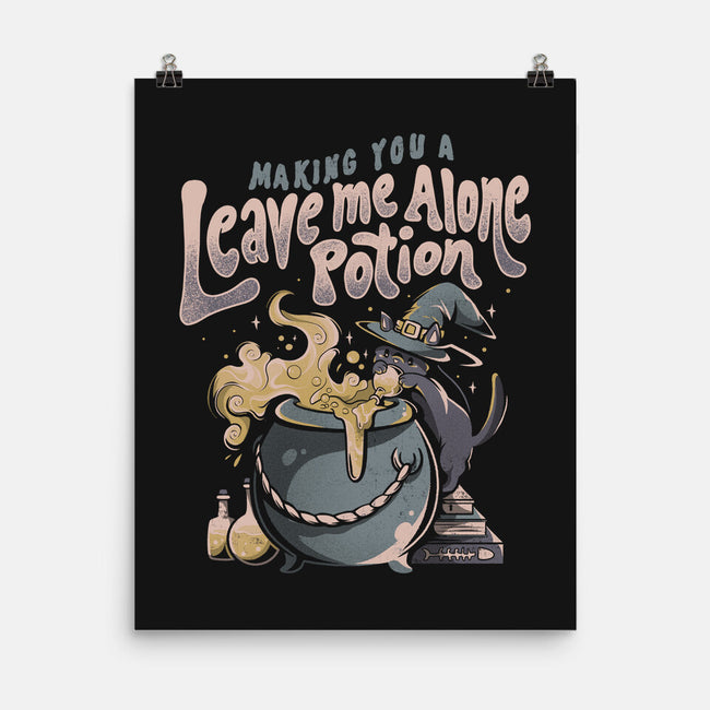 Leave Me Alone Potion-none matte poster-eduely