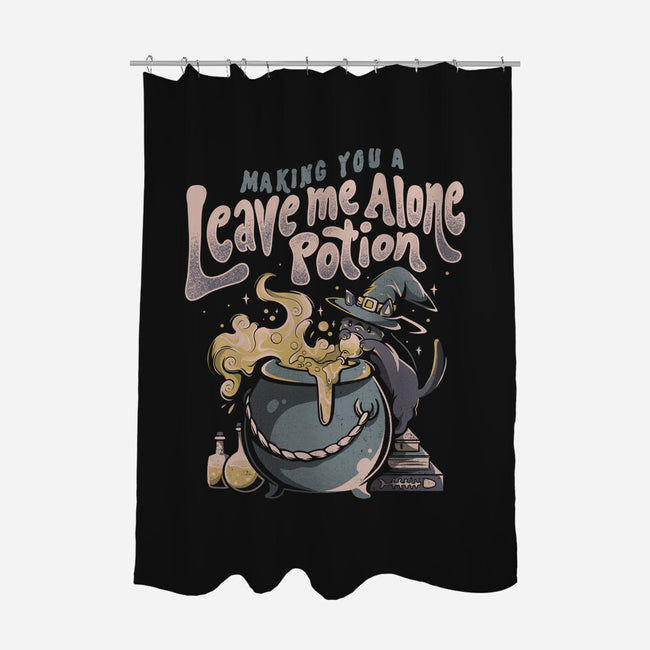 Leave Me Alone Potion-none polyester shower curtain-eduely