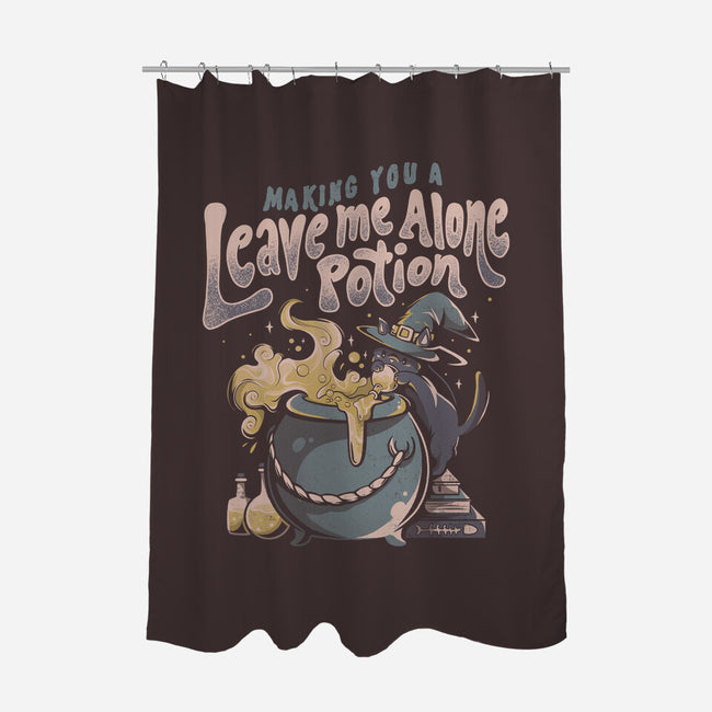 Leave Me Alone Potion-none polyester shower curtain-eduely