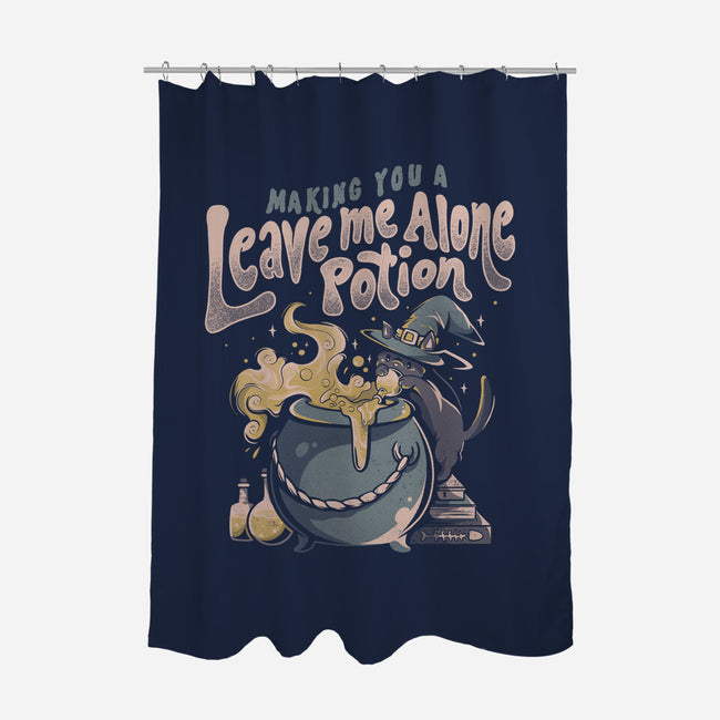 Leave Me Alone Potion-none polyester shower curtain-eduely