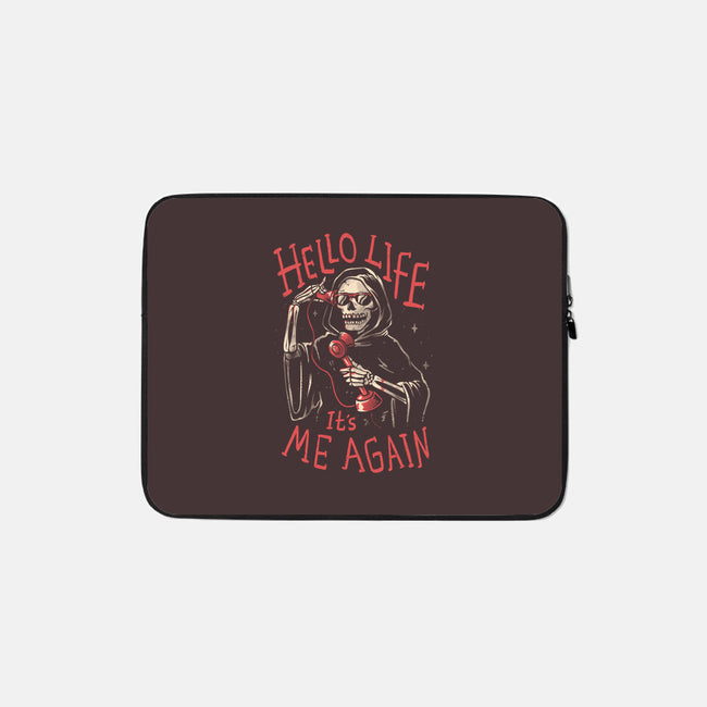 Death Call-none zippered laptop sleeve-eduely