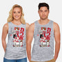 Ed And Ein Sumi-E-unisex basic tank-DrMonekers