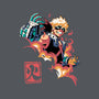Explosion Hero-none glossy sticker-Corgibutt
