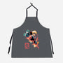 Explosion Hero-unisex kitchen apron-Corgibutt