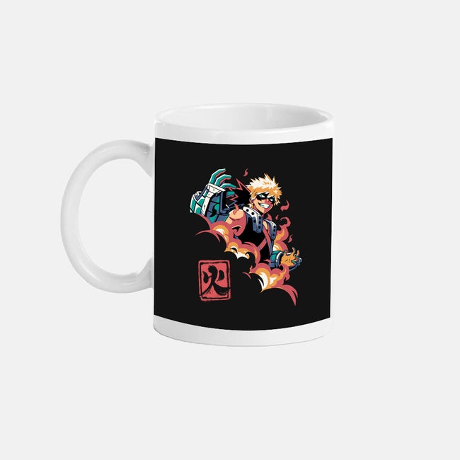 Explosion Hero-none glossy mug-Corgibutt