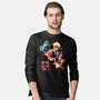 Explosion Hero-mens long sleeved tee-Corgibutt