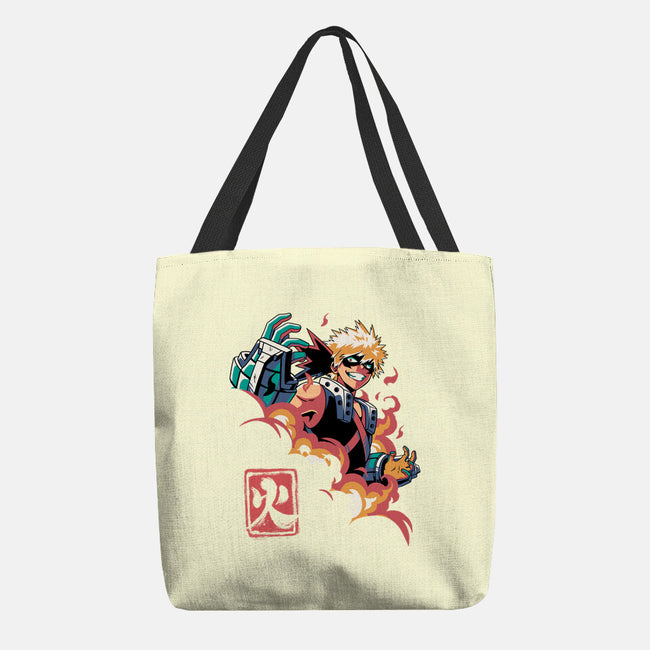 Explosion Hero-none basic tote-Corgibutt