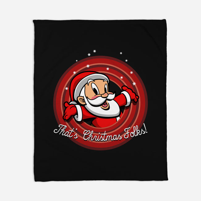 That's Christmas Folks-none fleece blanket-Boggs Nicolas