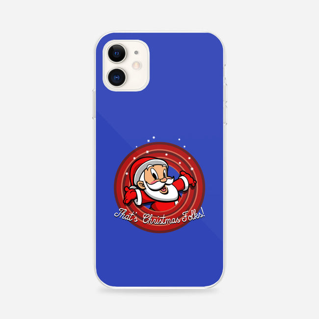 That's Christmas Folks-iphone snap phone case-Boggs Nicolas