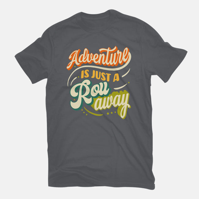Adventure Is Just A Roll Away-womens basic tee-ShirtGoblin