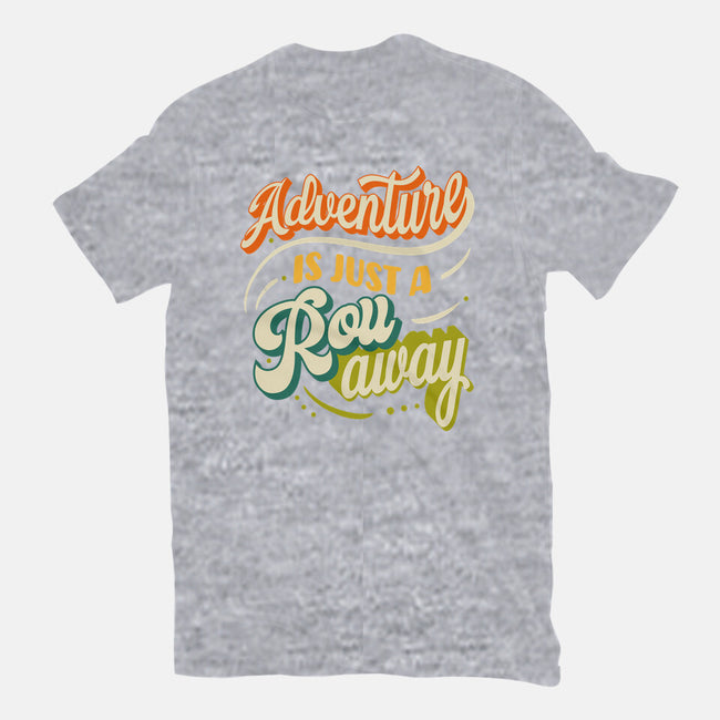 Adventure Is Just A Roll Away-womens basic tee-ShirtGoblin
