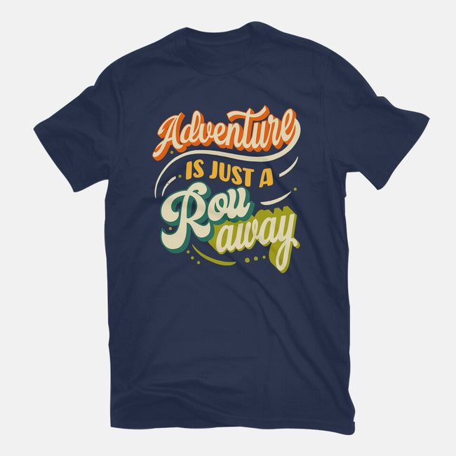 Adventure Is Just A Roll Away-womens basic tee-ShirtGoblin