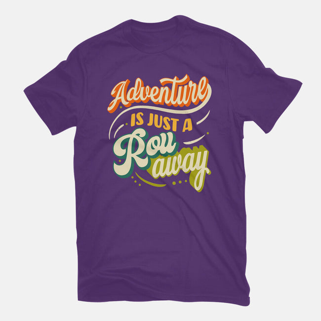 Adventure Is Just A Roll Away-womens basic tee-ShirtGoblin