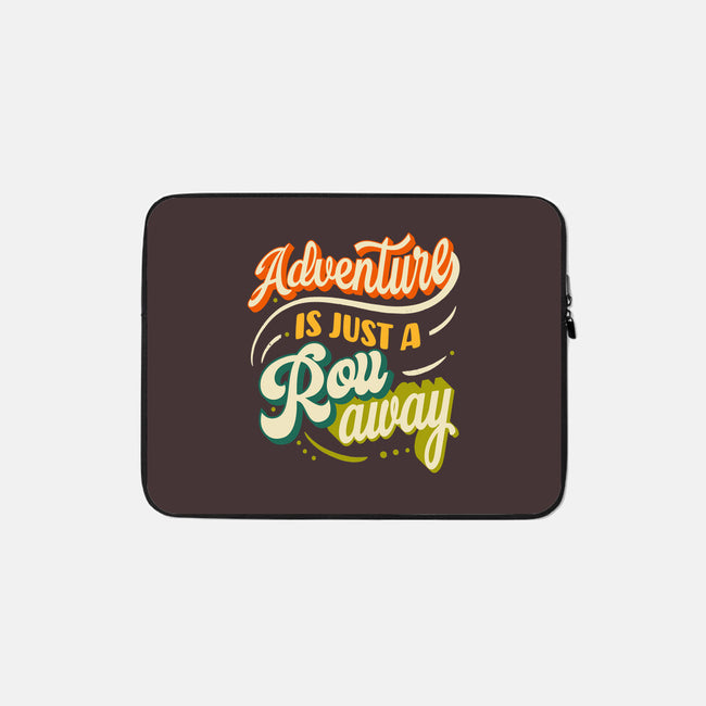 Adventure Is Just A Roll Away-none zippered laptop sleeve-ShirtGoblin