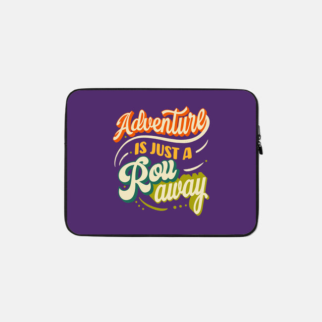 Adventure Is Just A Roll Away-none zippered laptop sleeve-ShirtGoblin