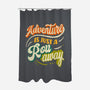 Adventure Is Just A Roll Away-none polyester shower curtain-ShirtGoblin