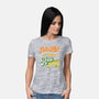 Adventure Is Just A Roll Away-womens basic tee-ShirtGoblin