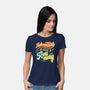 Adventure Is Just A Roll Away-womens basic tee-ShirtGoblin