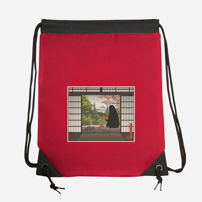 Watermelon Snack-none drawstring bag-pigboom