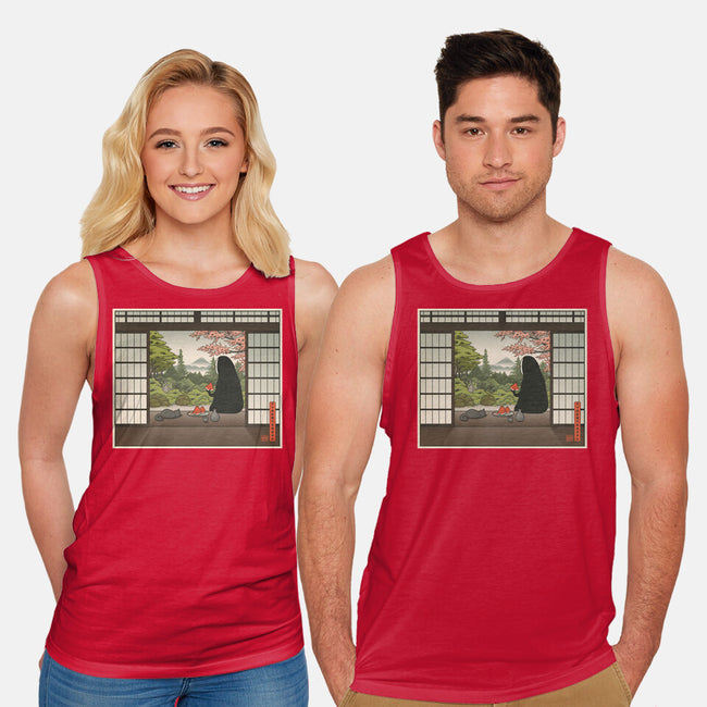 Watermelon Snack-unisex basic tank-pigboom