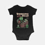 The Working Dead-baby basic onesie-eduely