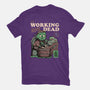 The Working Dead-womens fitted tee-eduely