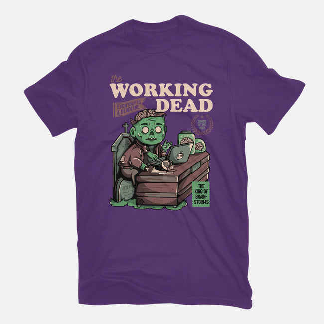 The Working Dead-mens basic tee-eduely