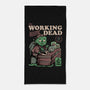 The Working Dead-none beach towel-eduely