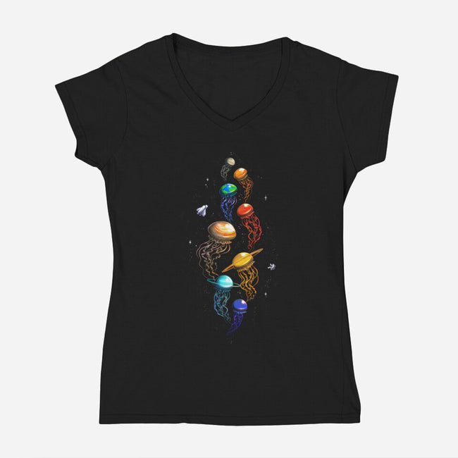 Univer-Sea-womens v-neck tee-tobefonseca